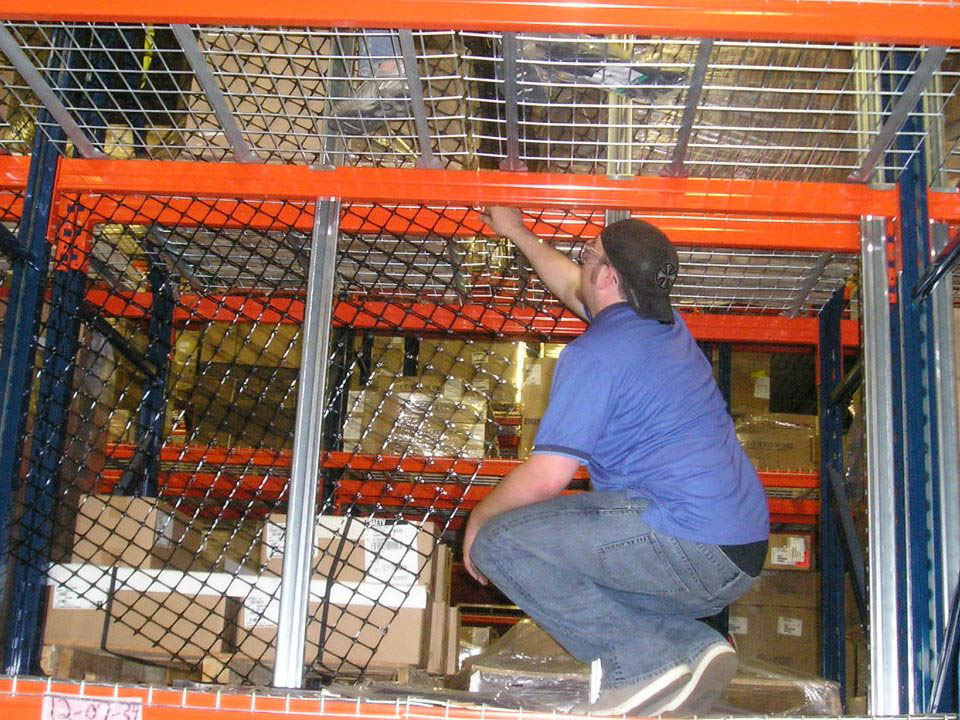 Rackguard Pallet Rack Safety Netting