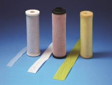 Protect filter media with plastic mesh sleeves from Industrial Netting